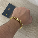 Pulseira Cadeado 12MM - Luxo