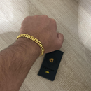 Conjunto Grumet 10MM + Pingente Face Cristo