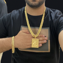 Conjunto Grumet 13mm + Pingente São Jorge