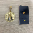 Conjunto Elo Baiano 8MM + Pingente Nossa Senhora