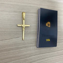 Conjunto Cadeado 12MM + Pingente Cruz