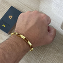 Conjunto Tijolinho 8MM + Pingente Letra