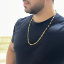 Conjunto Tijolinho 6MM + Pingente Face Cristo