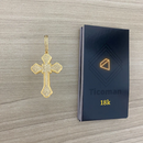 Pingente Cruz Cravejado G