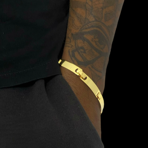 Bracelete Básico Liso 5MM - Luxo
