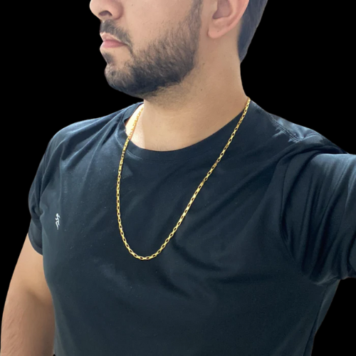 Conjunto Tijolinho 3 + Pingente Estrela Davi