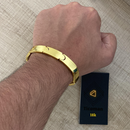 Bracelete Liso 10MM - Luxo