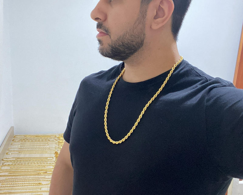 Conjunto Elo Baiano 8MM + Pingente Ferradura Cavalo