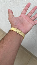 Bracelete Liso 14MM - Luxo