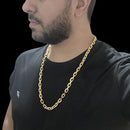 Conjunto Cadeado 10mm com Pingente São Jorge