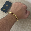 Conjunto Tijolinho Curto 6MM + Pingente Ferradura Cavalo