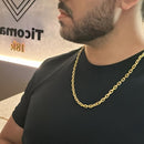 Cordão Cadeado 5MM Luxo