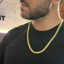 Cordão Elo Americano 8MM Luxo