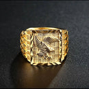 Anel Aguia Luxo Regulável